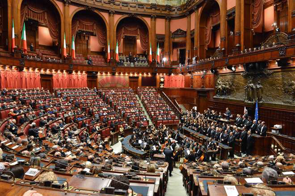 L'aula di Montecitorio