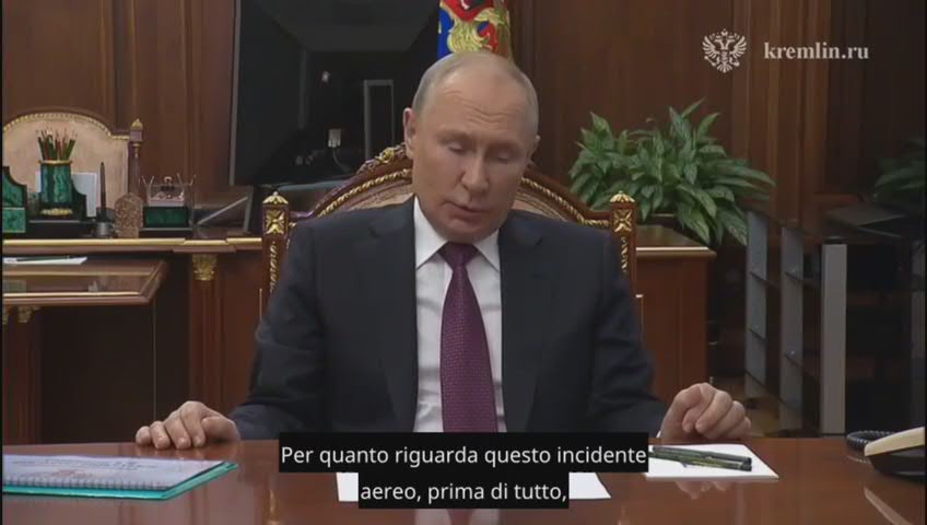 Morte Prigozhin, le condoglianze di Putin: il messaggio 'di ghiaccio' - Video