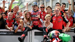 MotoGp Austria, Bagnaia trionfa e torna da solo in vetta al mondiale