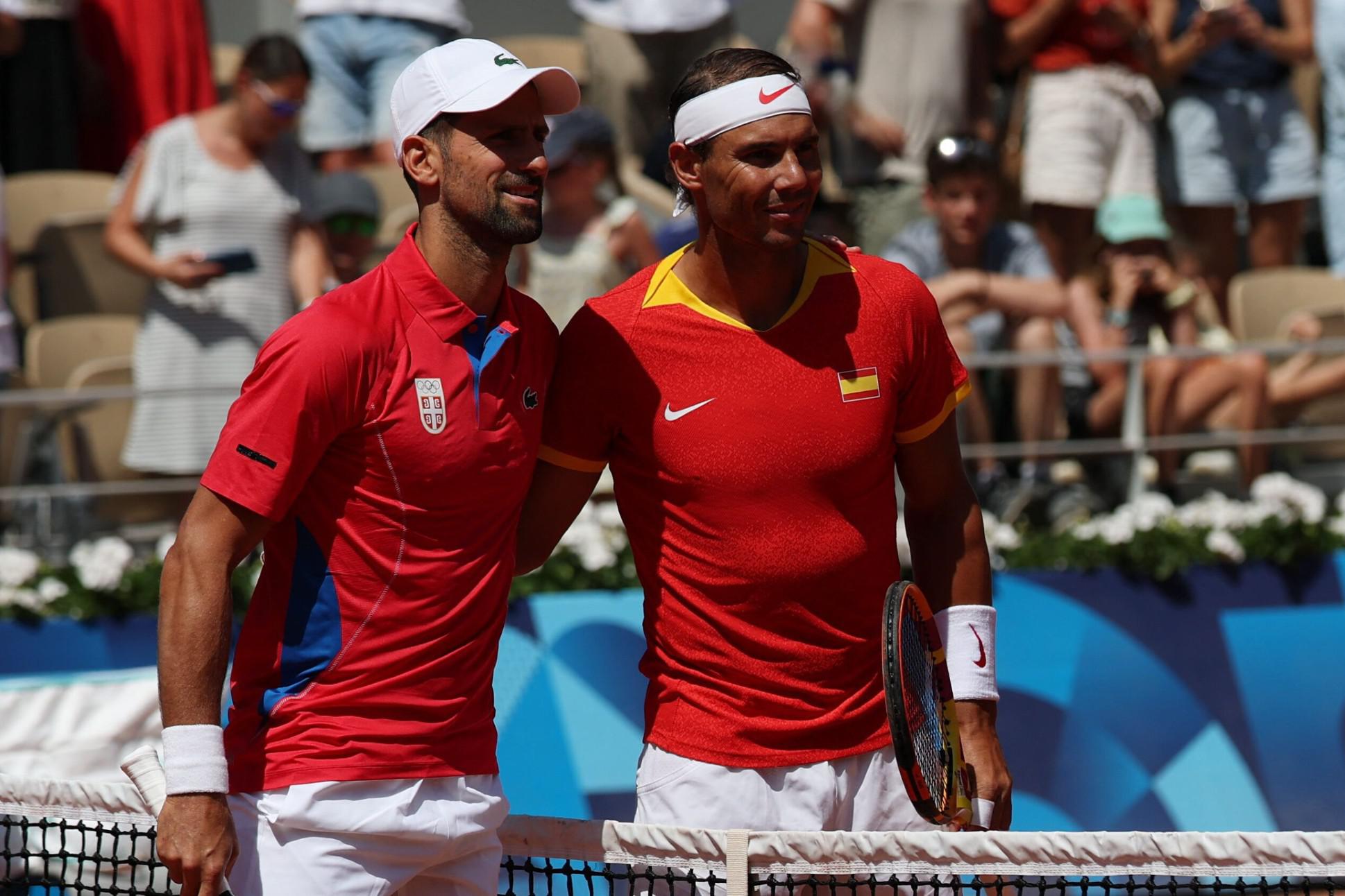 Nadal, l'omaggio di Djokovic: "La tua eredità vivrà per sempre"