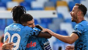 Napoli-Torino 3-1, azzurri calano tris e provano fuga