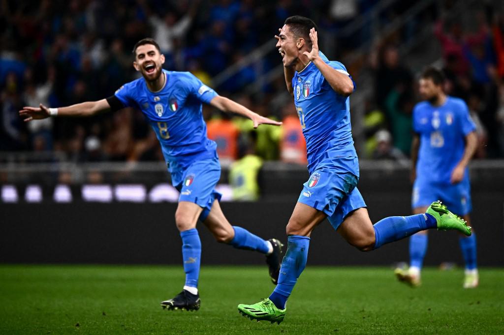 Nations League, Italia-Inghilterra 1-0: gol di Raspadori