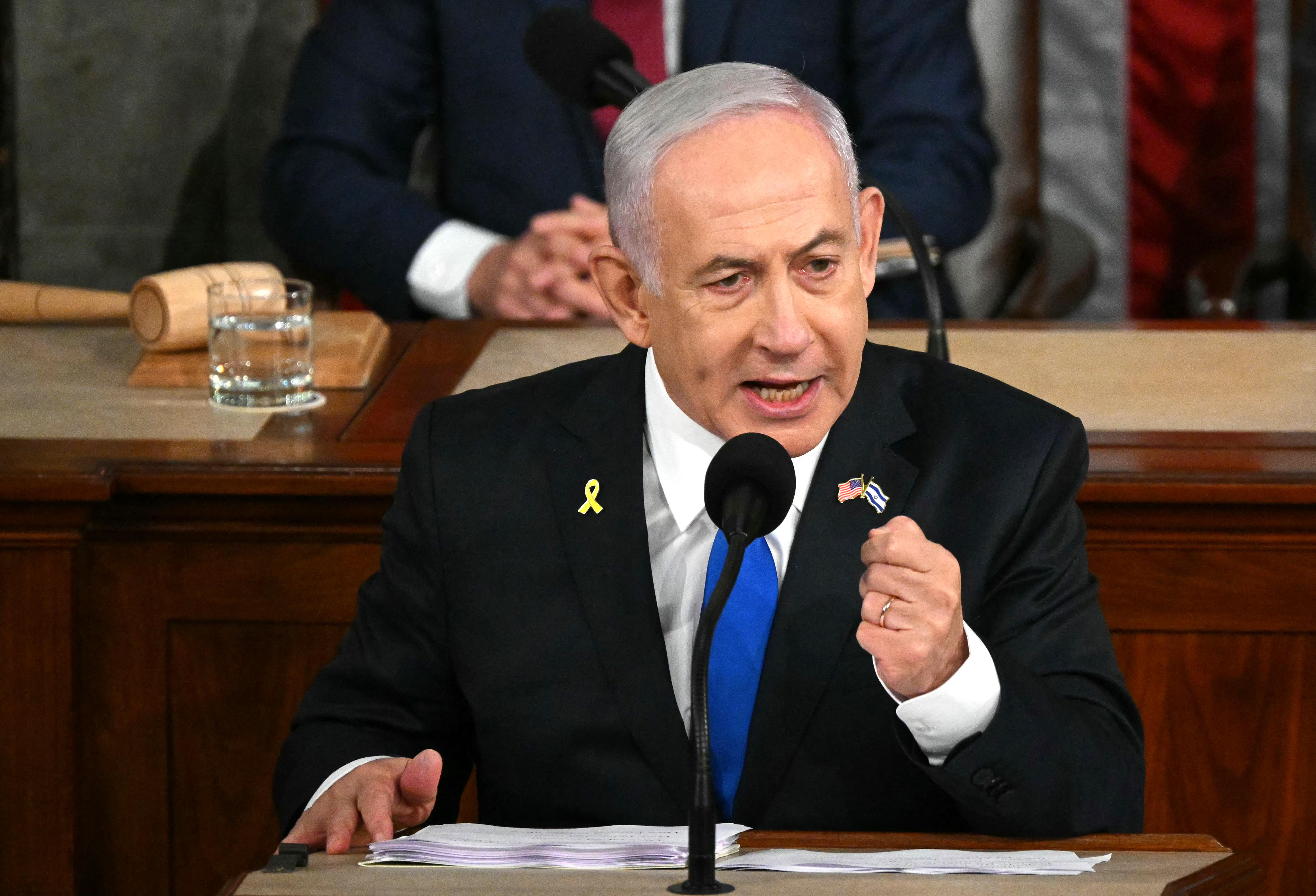 Netanyahu al Congresso Usa: "E' guerra tra civiltà e barbarie, insieme vinceremo"