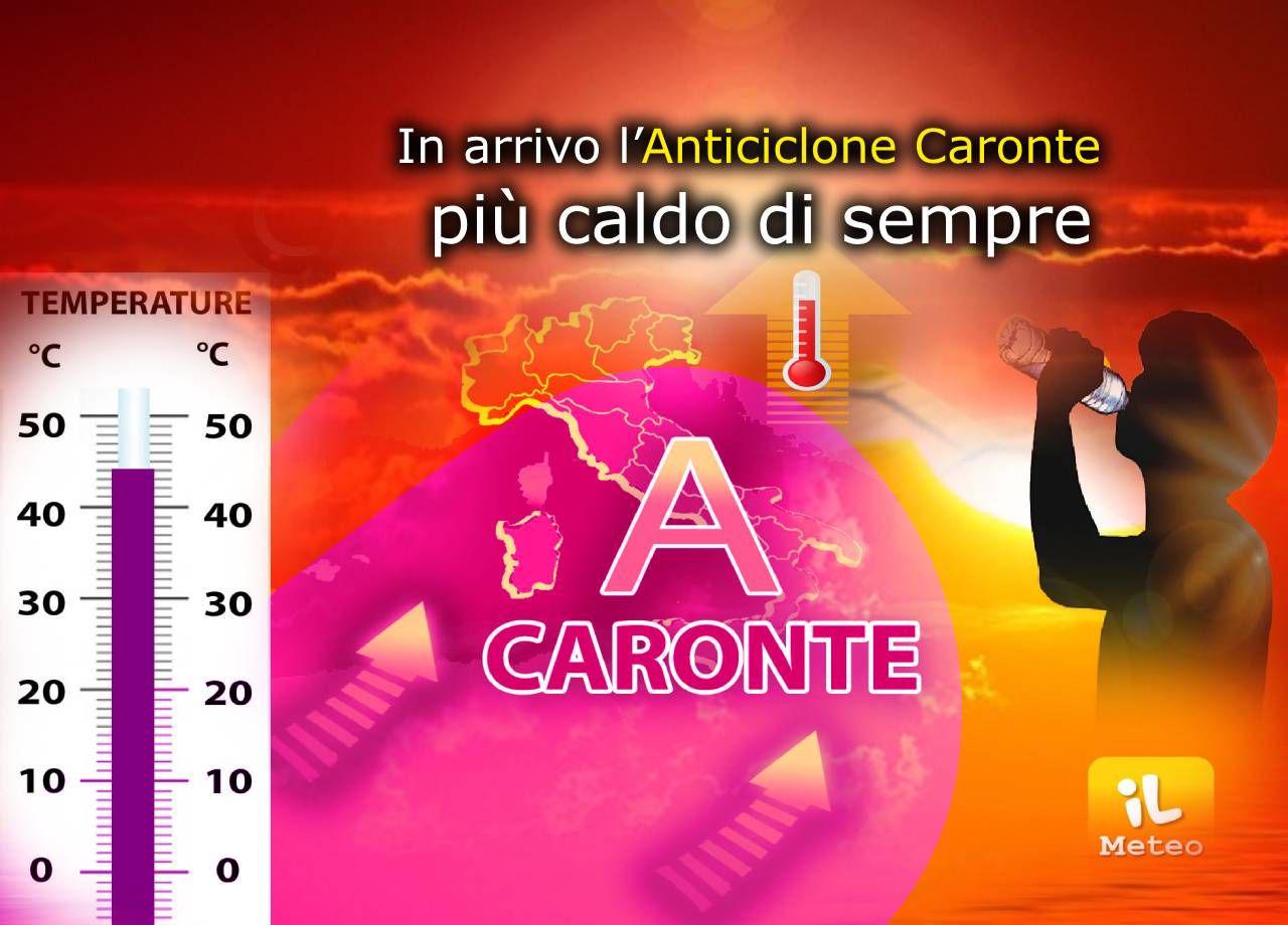 Non c'è pace, è in arrivo l'anticiclone Caronte più caldo di sempre