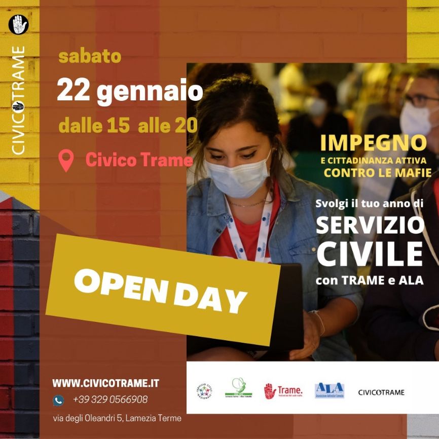 open-day-civico-trame-servizio-civile-2022