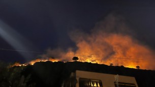 Palermo, emergenza incendi: "Restate a casa"