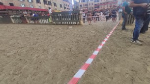 Palio Siena 2 luglio 2023, Onda vince prova generale