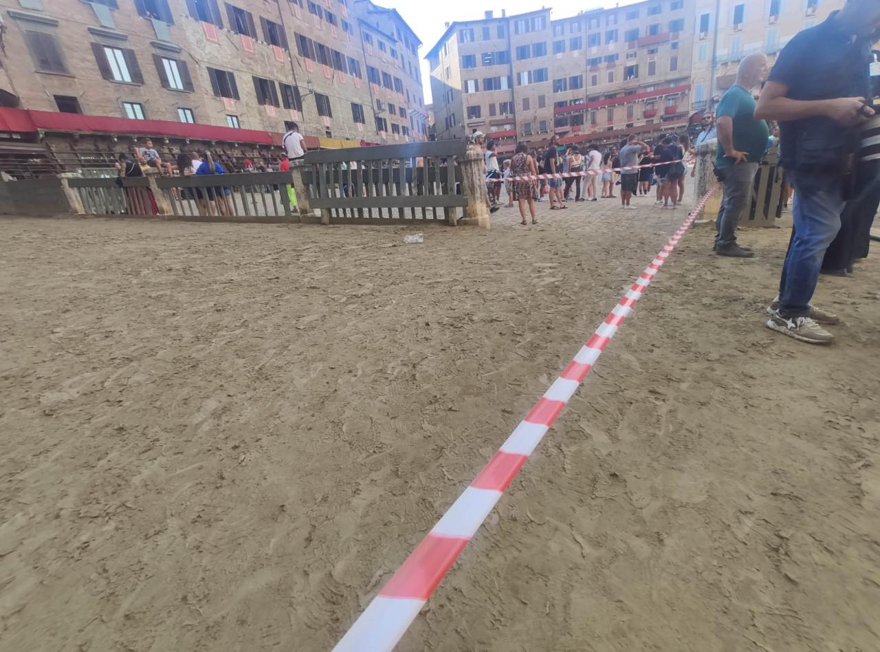 Palio Siena 2 luglio 2023, Onda vince prova generale