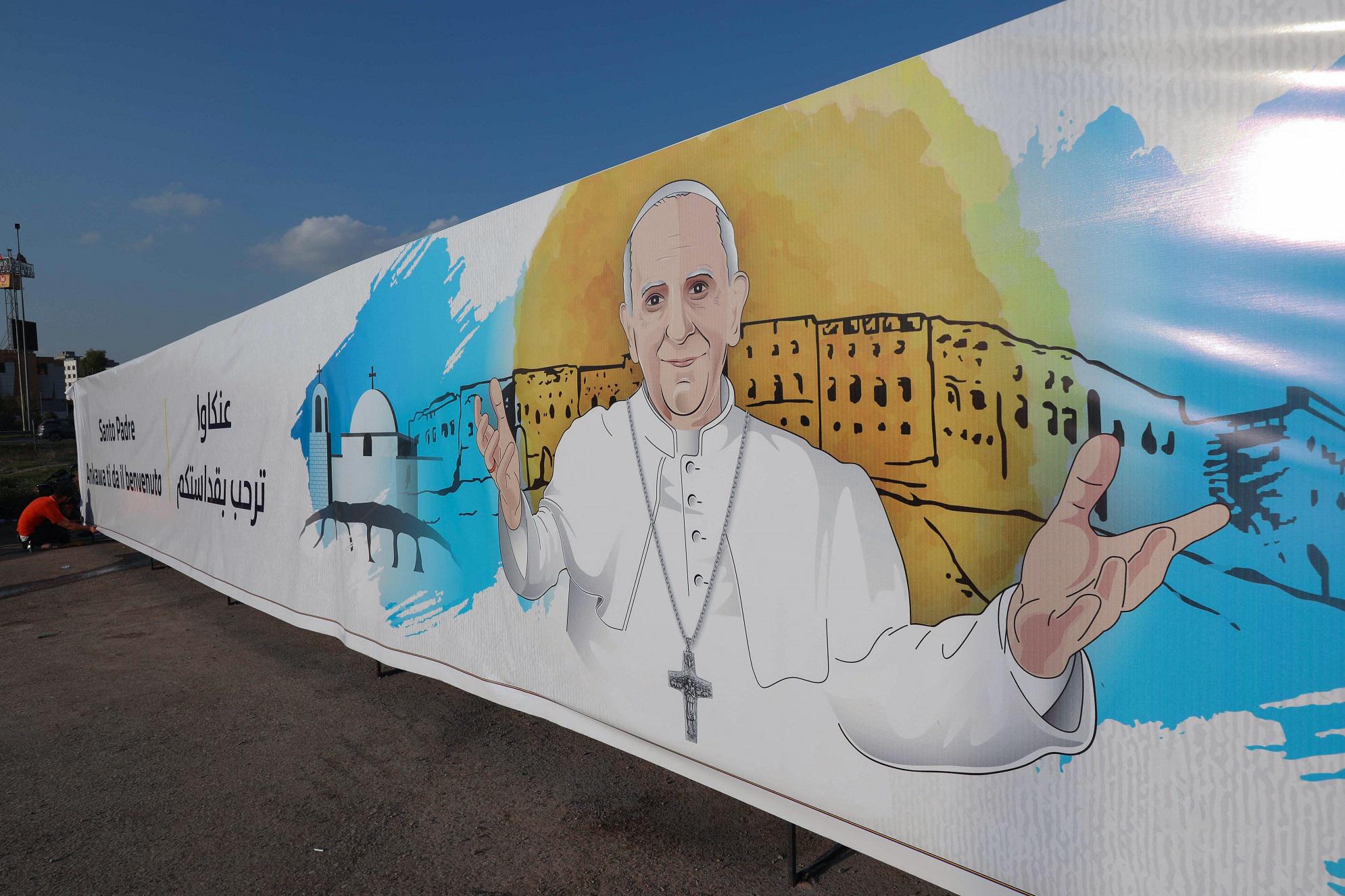 Papa: "Vengo in Iraq come pellegrino di speranza"