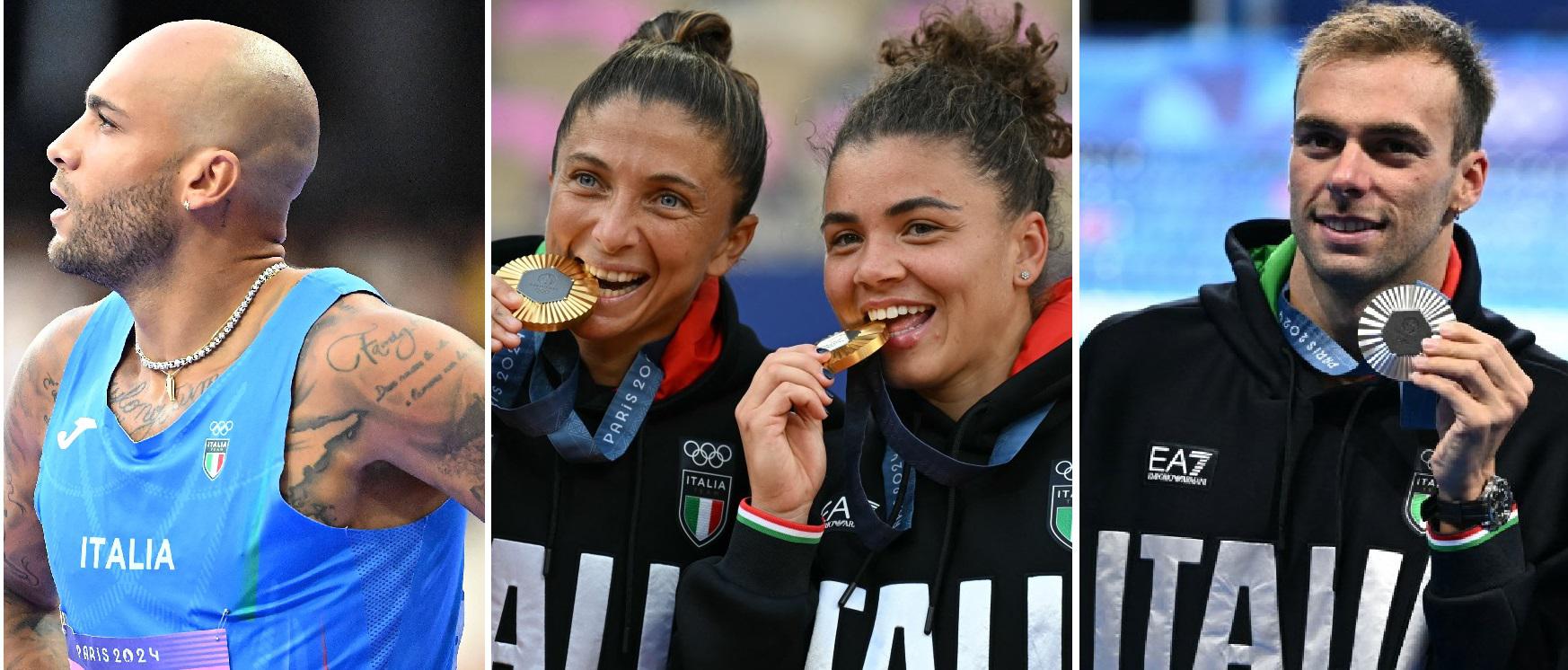 Parigi 2024, domenica azzurra: Errani-Paolini d'oro, Paltrinieri super, applausi per Jacobs