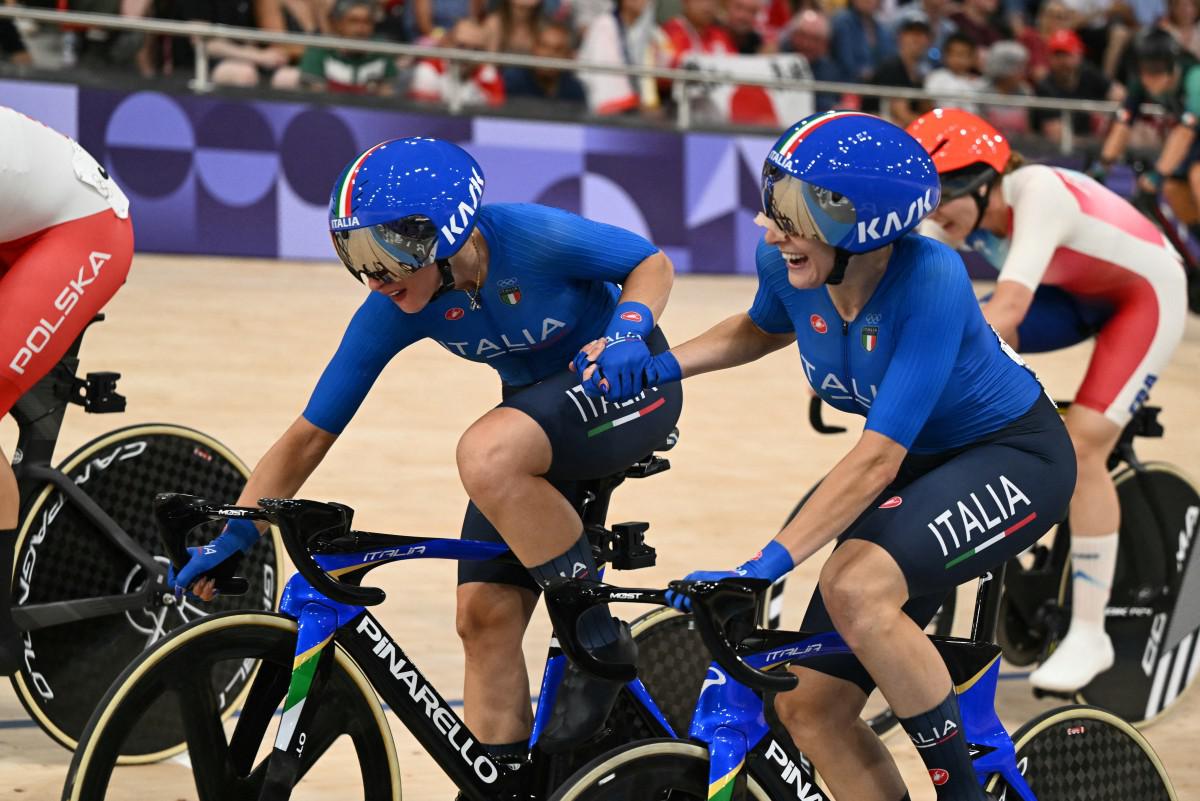 Parigi 2024, Guazzini e Consonni oro nel ciclismo su pista