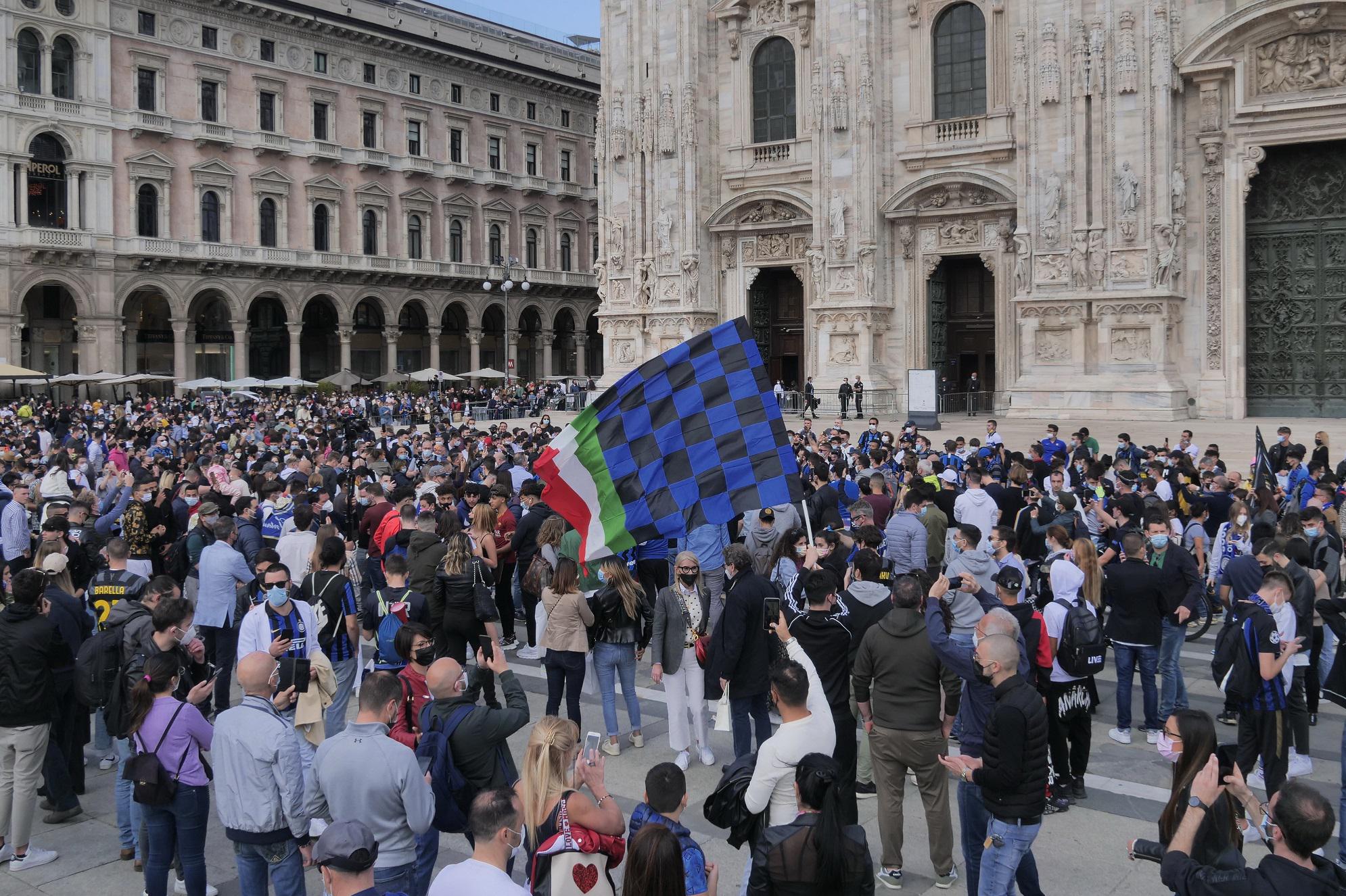 Piazza Duomo e assembramenti Inter, Minelli: "Effetti tra 10 giorni"