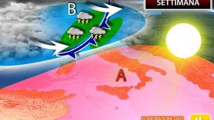 Pioggia e calo termico, che tempo farà da lunedì 12 luglio