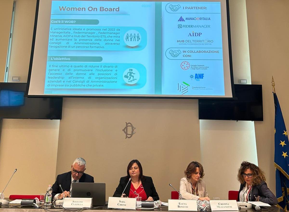 Più donne in cda per meriti e competenze, ecco 3a edizione di 'Women on Board'