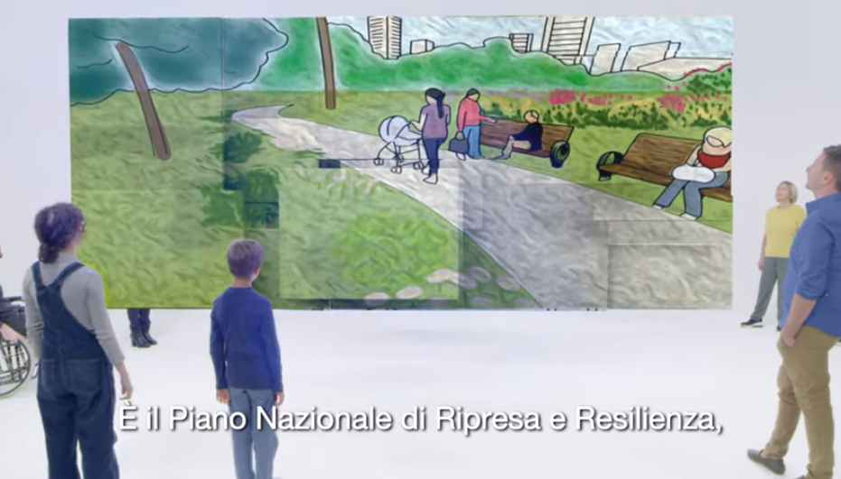 Pnrr, 'Italia domani si fa insieme' il nuovo spot approda su tv, radio e social