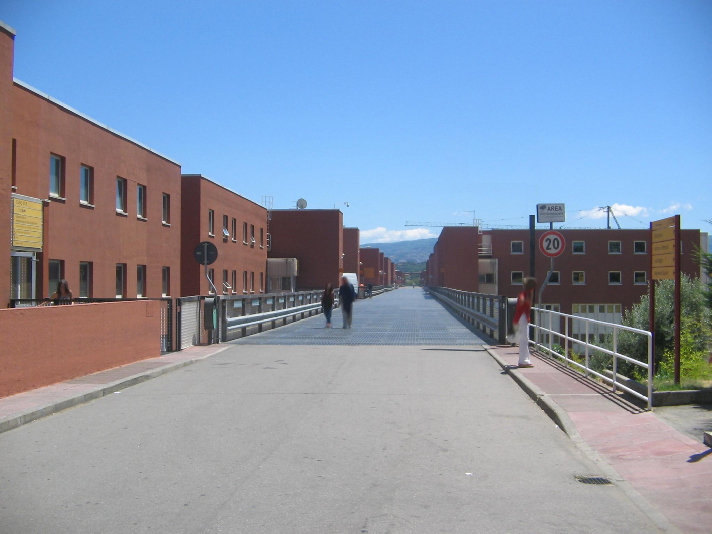 Il ponte dell'Università della Calabria