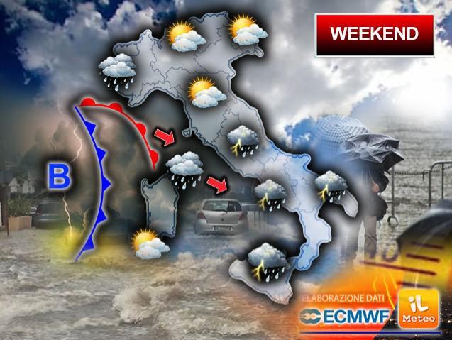 Raffica di temporali sul weekend, poi torna l'estate: meteo