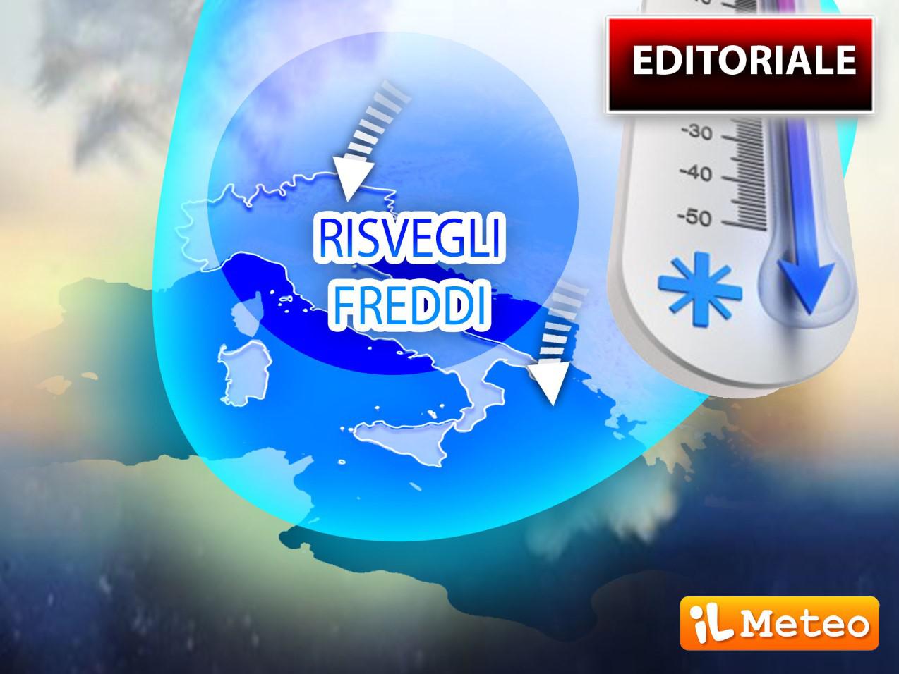 Risveglio freddo sull'Italia, cosa dice il meteo