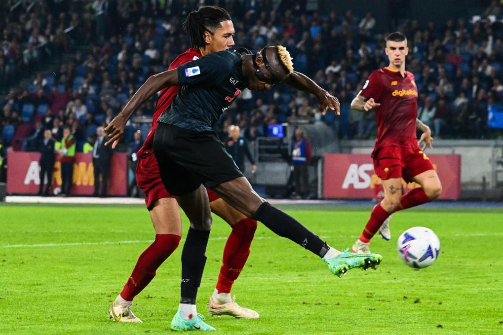 Roma-Napoli 0-1, gol di Osimhen e azzurri sempre primi