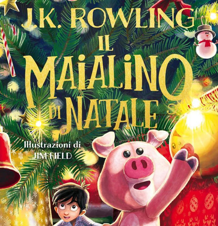 Rowling, esce oggi in contemporanea mondiale 'Il maialino di Natale'