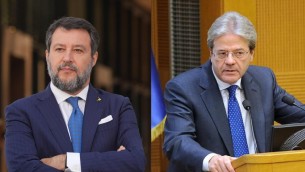 Salvini contro Gentiloni: "Ho impressione che commissario Italia giochi con altra maglia"