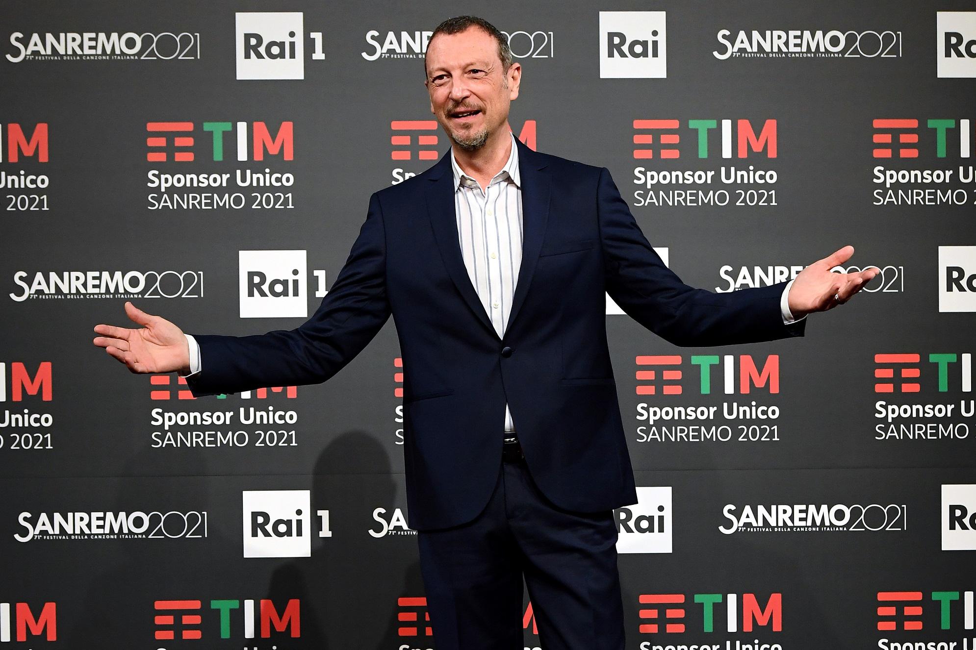 Sanremo, l'annuncio di Amadeus: "Non ci sarà un ter"