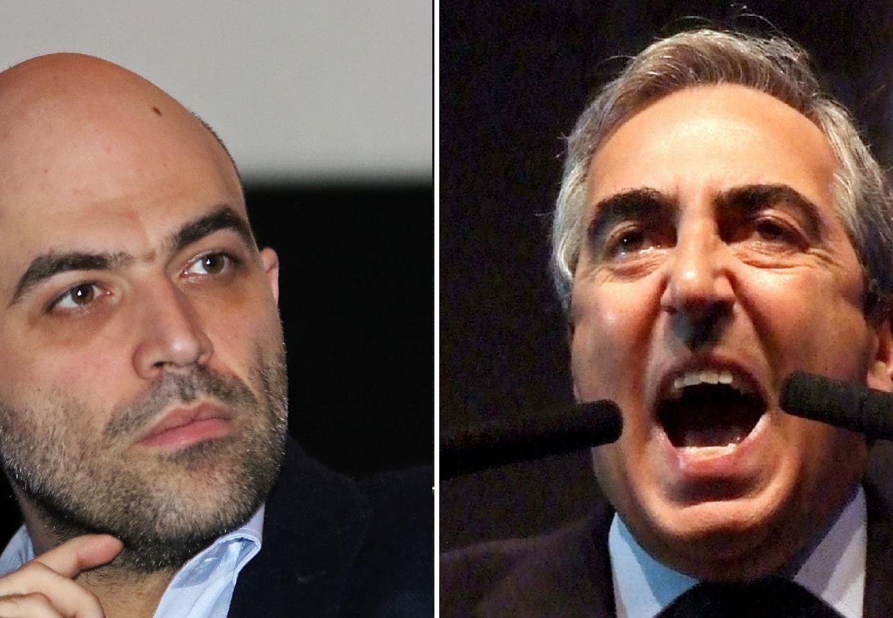 Saviano fuori dalla Rai, scontro al vetriolo con Gasparri