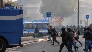 Scontri corteo pro Palestina a Roma, 4 i fermati: tra loro un arresto e 2 denunce