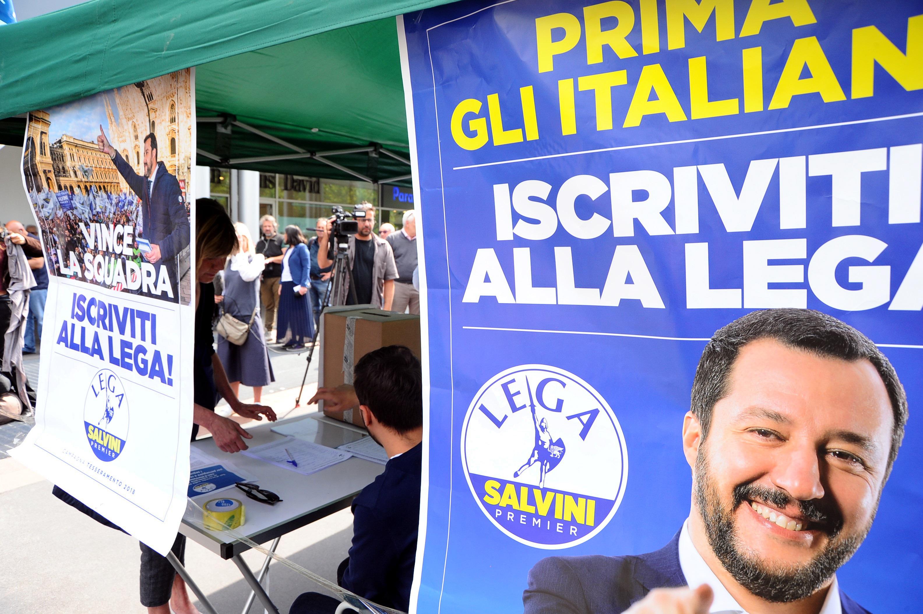 Sondaggi politici, "Lega primo partito d'Italia e nel centrodestra"