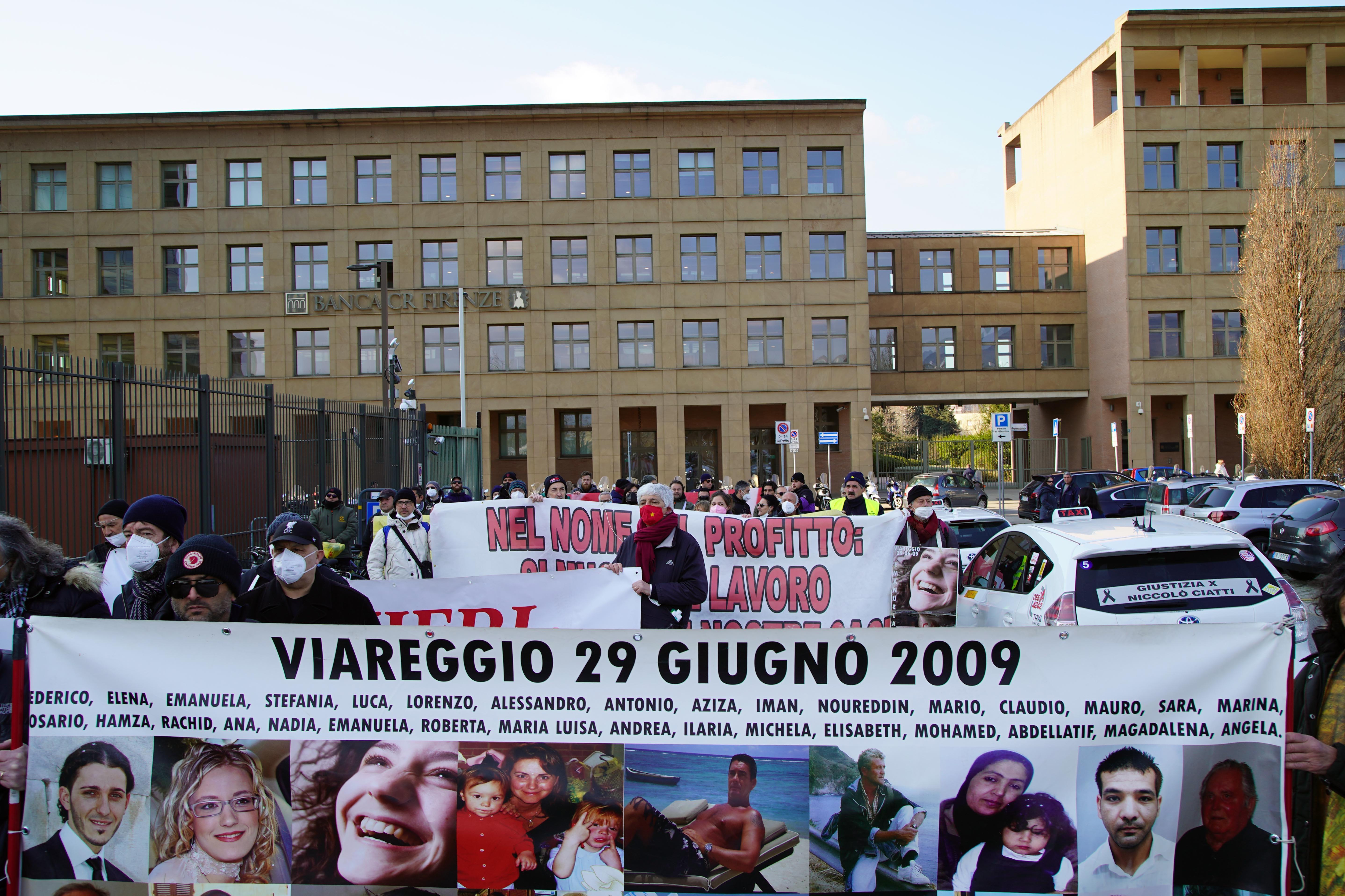 Strage Viareggio, appello bis: 13 condanne e 3 assoluzioni