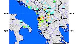 Magnitude 6.4 earthquake strikes central Albania