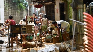 Tifone Gaemi devasta le Filippine, 13 morti e 600mila sfollati