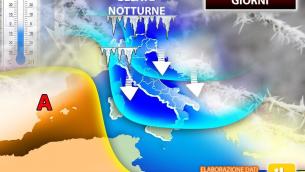 Torna l'inverno, pioggia e gelate in arrivo: che tempo farà?