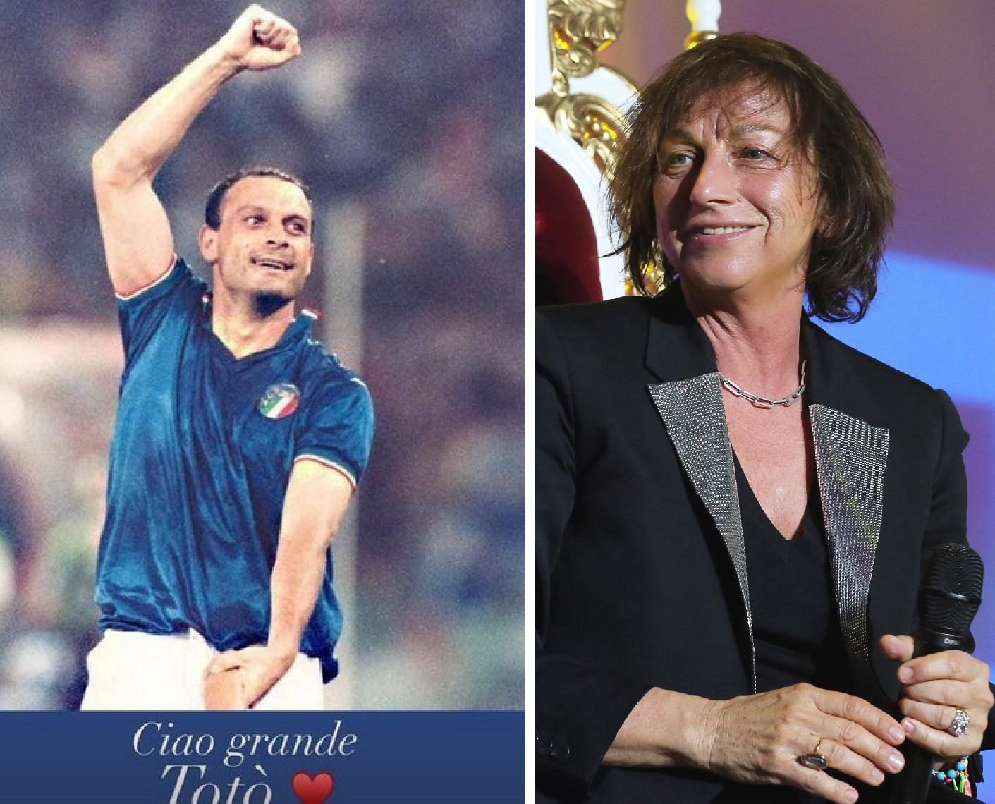 Totò Schillaci, il ricordo di Gianna Nannini: "Ciao grande"