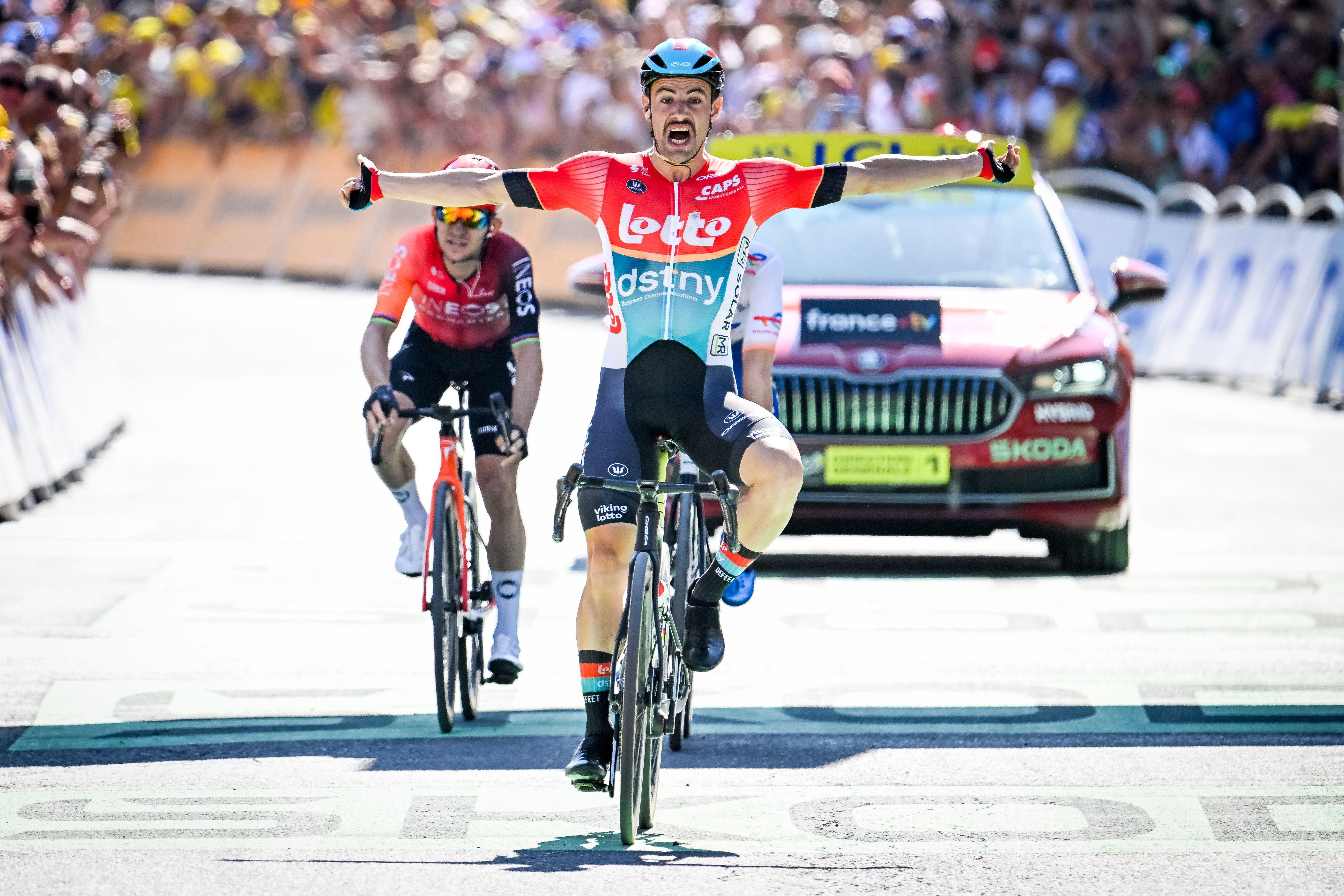 Tour de France, 18esima tappa a Campenaerts