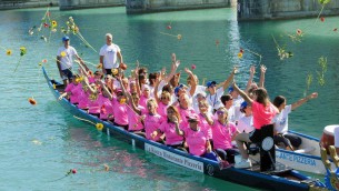 Tumori: Cardiobreast Dragon Boat, riparte da Roma la gara delle pagaiatrici in rosa