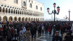 Turisti a Venezia