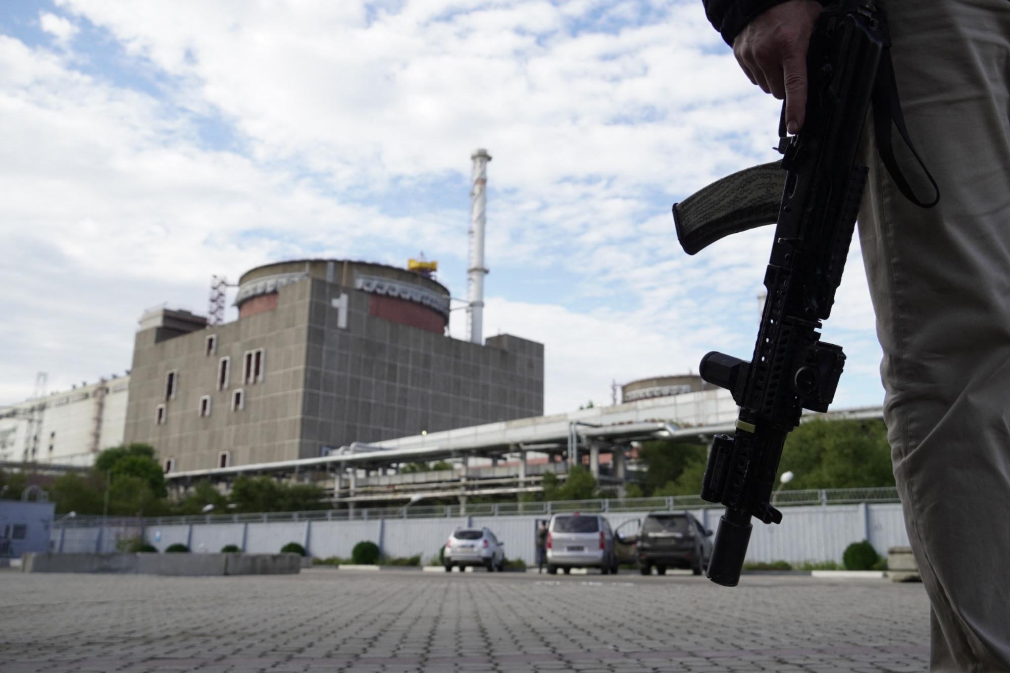 Ucraina, danni alla centrale Zaporizhzhia