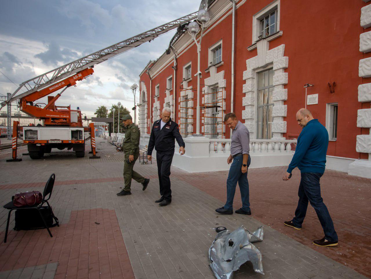 Ucraina, drone Kiev su stazione di Kursk: cinque feriti