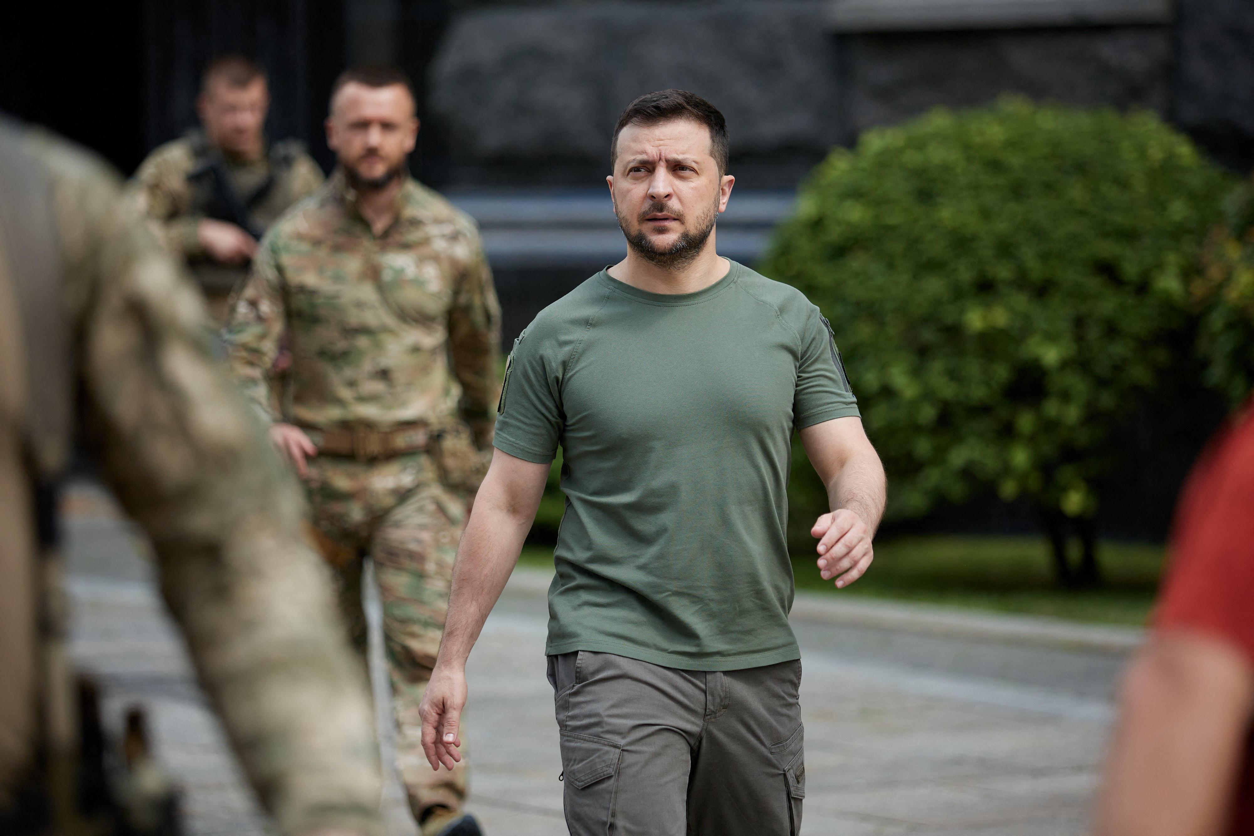 Ucraina, incidente d'auto per Zelensky