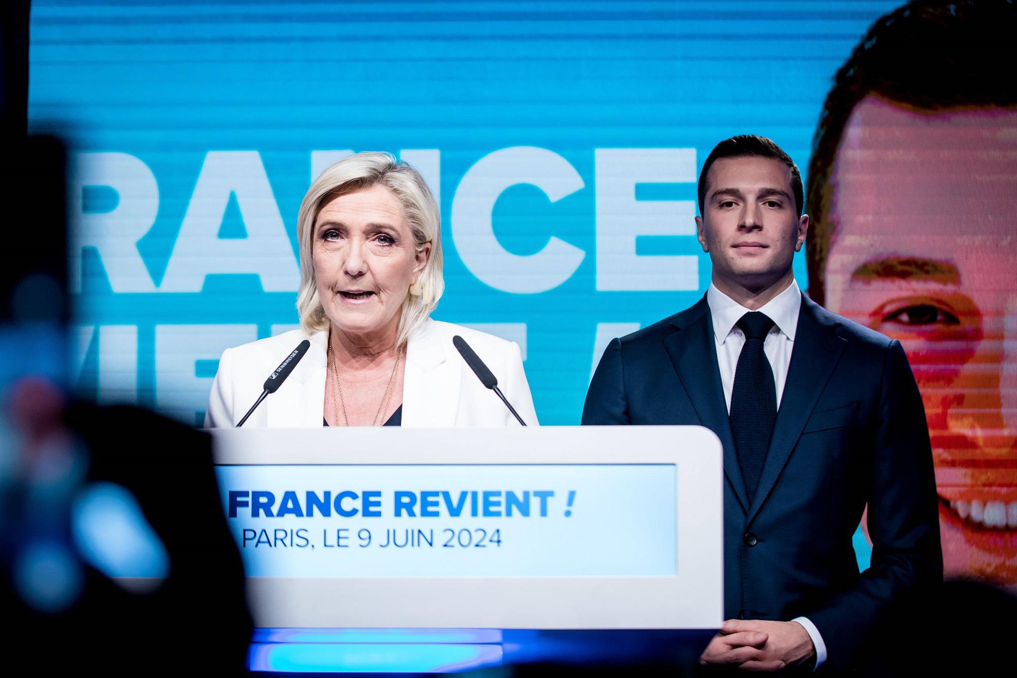 Ucraina, Le Pen: "Con Bardella premier no a uso armi Francia contro la Russia"