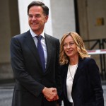 Ucraina, Meloni incontra Rutte: "Con Nato obiettivo comune è pace giusta"