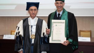 Università Tor Vergata, Dottorato Honoris Causa in Ingegneria Industriale a astronauta Walter Villadei