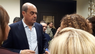 Nicola Zingaretti a Catanzaro